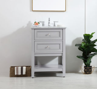 42 in. Single bathroom vanity set in Grey