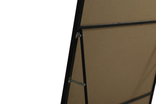 Metal Frame Rectangle Full Length Mirror 36x60 Inch in Black