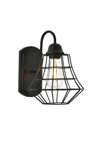 Candor 1 light black Wall Sconce