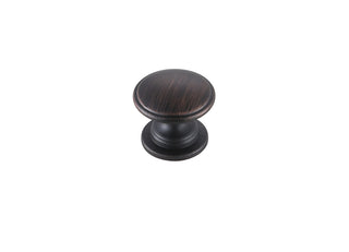 Kaid 1.2" Diameter Oil-rubbed Bronze Mushroom Knob Multipack (Set of 10)
