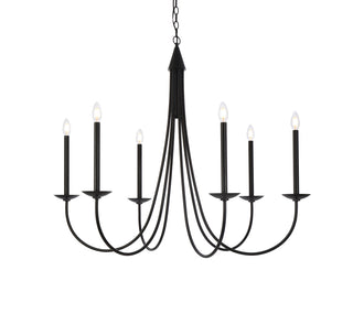 Cohen 42 inch pendant in black