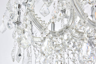 Maria Theresa 19 light Chrome Chandelier Clear Royal Cut Crystal