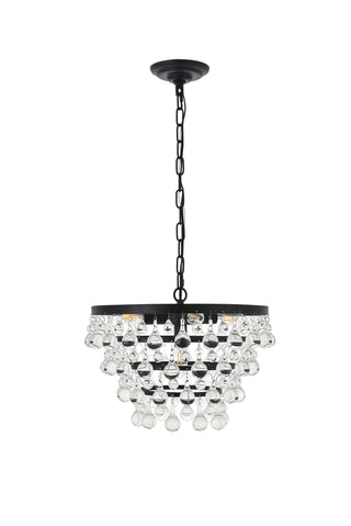 Kora 5 light Black Pendant