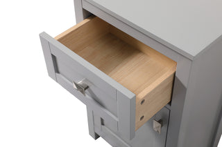 18 Inch Wide Bathroom Storage Freedstanding Cabinet In Grey