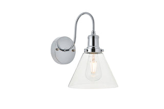 Histoire 1 light chrome Wall Sconce