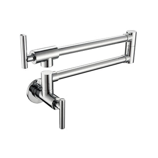 Gabriel Wall Mounted Pot Filler in Chrome