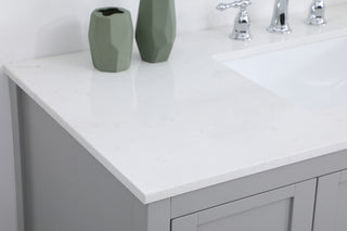 48 inch Single Bathroom Vanity in Gray
