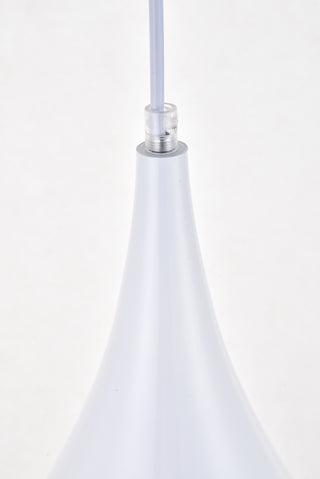 Nora 1 Light White Pendant