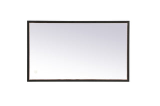 Pier 18x30 inch LED mirror with adjustable color temperature 3000K/4200K/6400K in black