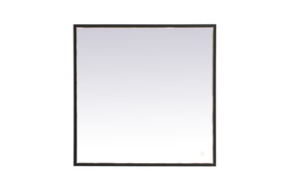 Pier 30x30 inch LED mirror with adjustable color temperature 3000K/4200K/6400K in black