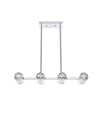 Eren 31 inch Pendant Light in Chrome