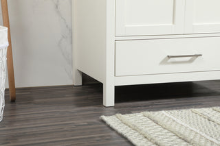 30 inch Single bathroom vanity in white