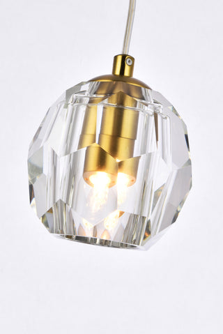 Eren 1 light Gold pendant