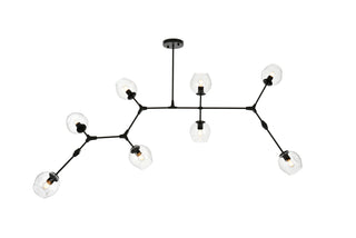 Cavoli 74 inch Chandelier in Black