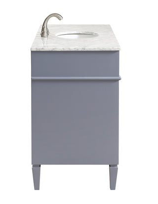 48 In. Single Bathroom Vanity Set In Grey