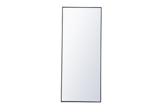 Metal frame rectangle mirror 30x 72 inch in Blue