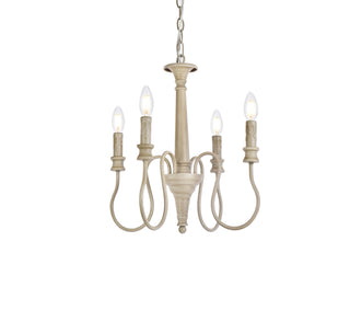 Flynx 4 lights pendant in weathered dove