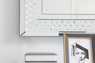 Raiden 32 x 48 inch led crystal mirror