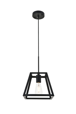 Resolute 1 light black Pendant