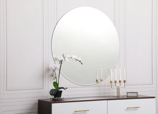 Gracin Round Mirror 42 inch Clear