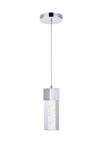 Novastella 1 light Chrome LED Pendant