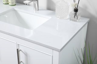 36 Inch SIngle Bathroom Vanity In White