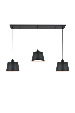 Nota 3 light black Pendant