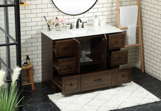 48 inch Single bathroom vanity in expresso