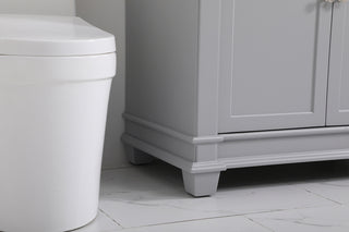 36 inch Single Bathroom Vanity set in Grey