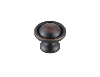 Kadea 1.2" Diameter Oil-rubbed Bronze Mushroom Knob Multipack (Set of 10)