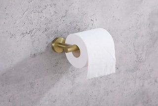 Freya 4-Piece Bathroom Hardware Set in Brushed Gold
