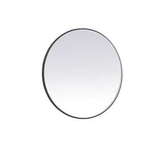 Pier 48 inch LED mirror with adjustable color temperature 3000K/4200K/6400K in black