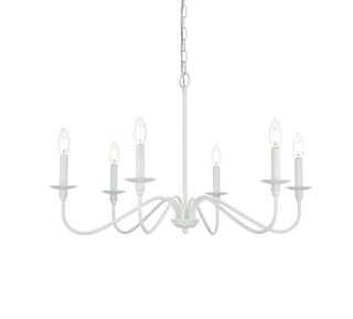 Rohan 36 inch chandelier in White