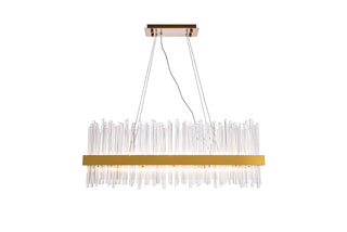 Dallas 20 light Gold Chandelier Clear Royal Cut Crystal