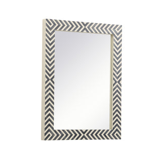 Rectangle mirror 24 inch in Chevron