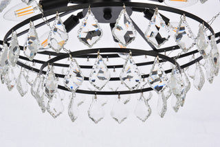 Ella 28 inch pendant in black