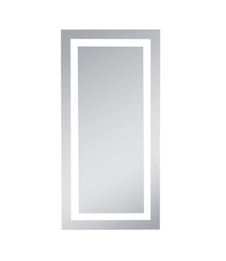 LED Hardwired Mirror Rectangle W20H40 Dimmable 5000K