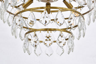 Ella 20 inch pendant in brass
