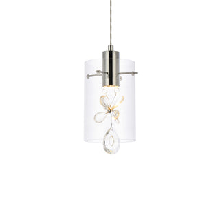 Hana 1 light Chrome Pendant