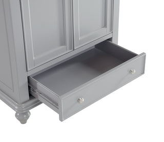 30 In. Single Bathroom Vanity Set In Light Grey