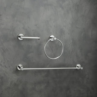 Alma 3-Piece Bathroom Hardware Set in Chrome