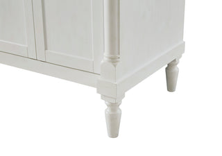 30 In. Single Bathroom Vanity Set In Antique White