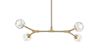 Zayne 4 Light Pendant in Gold