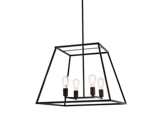 Declan 24 inch pendant in black