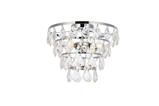 Ella 16 inch flush mount in chrome