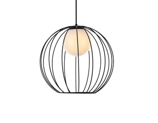 Wetzel 1 light black pendant