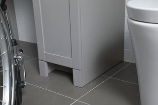 54 Inch ADA Compliant Bathroom Vanity In Grey