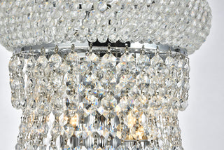 Primo 14 light Chrome Chandelier Clear Royal Cut Crystal