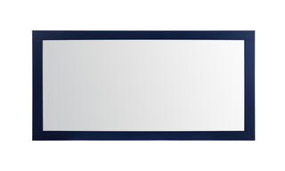 Aqua vanity mirror 72x36 inch in blue