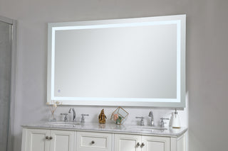 Helios 36in x 60in Hardwired LED mirror with touch sensor and color changing temperature 3000K/4200K/6400K